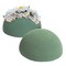 Round Floral Foam Half Balls for Flowers and DIY Crafts (7.8 In, 2 Pack)